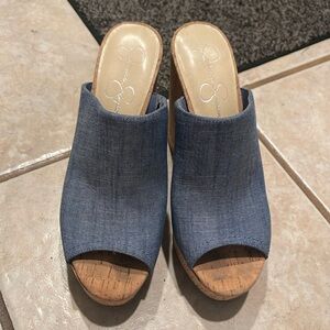 Jessica Simpson Denim Sandals